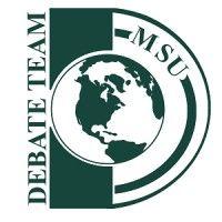 michigan state university debate team logo image