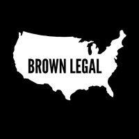 brown legal logo image