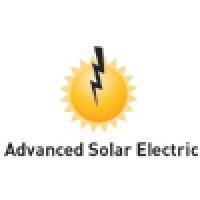 advanced solar electric logo image