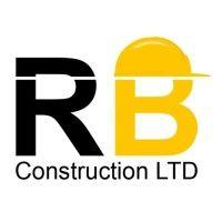 r&b construction logo image