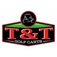 t & t golf carts logo image