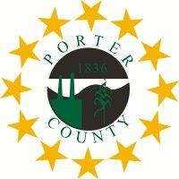 porter county government logo image