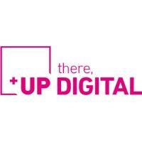 up there, digital logo image