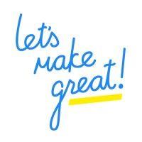 let's make great! logo image