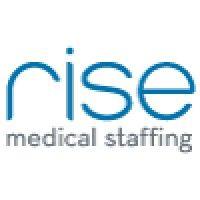 rise medical staffing logo image