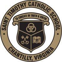 saint timothy catholic school logo image