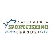 california sportfishing league logo image