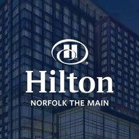 hilton norfolk the main logo image