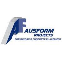 ausform projects - industrial formwork, steel fixing and concrete construction logo image