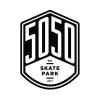 5050 skatepark logo image