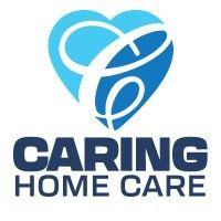 caring home care logo image