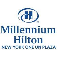 millennium hilton nyc one un plaza logo image