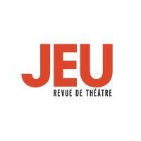 jeu, revue de théâtre logo image