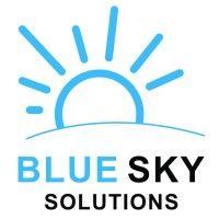 blue sky solutions logo image