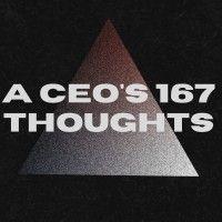 a ceo's 167 thoughts logo image