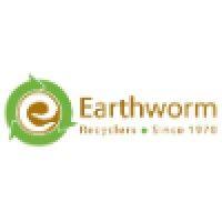 earthworm recycling logo image