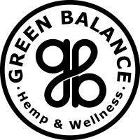 green balance hemp & wellness logo image