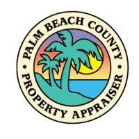 palm beach county property appraiser's office logo image