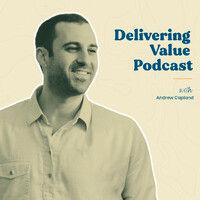 delivering value podcast logo image