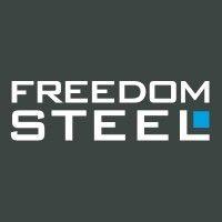 freedom steel buildings logo image