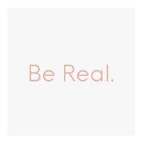 be real. logo image