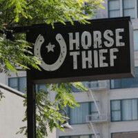 horse thief bbq logo image