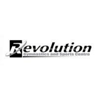 revolution gymnastics and sports centre logo image