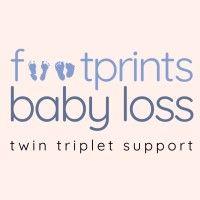 footprints baby loss twin & triplet support logo image