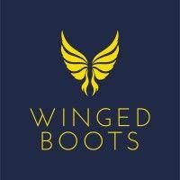 winged boots logo image