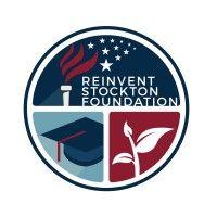 reinvent stockton foundation logo image