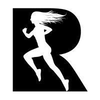 endure: run woman show logo image