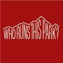 logo of Who Runs This Park Podcast