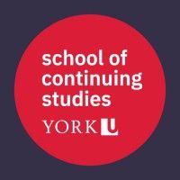 york university school of continuing studies logo image