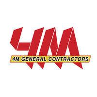 4m general contractors, llc logo image