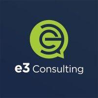 e3 consulting logo image