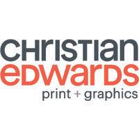 christian | edwards print + graphics logo image