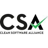 clean software alliance (csa) logo image