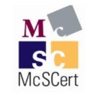 mcscert logo image