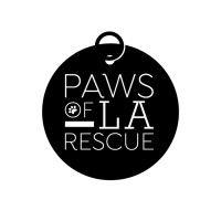 paws of l.a. rescue logo image