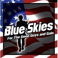 blue skies for the good guys and gals warrior foundation logo image