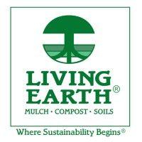 living earth - mulch, compost, soils logo image