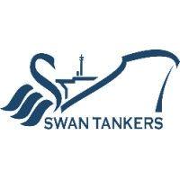 swan tanker shipping logo image