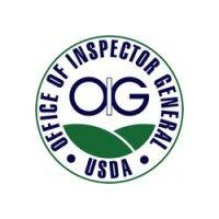 us department of agriculture oig logo image