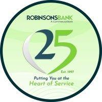 robinsons bank corporation logo image