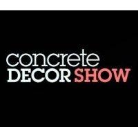 concrete decor show logo image