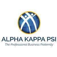 alpha kappa psi, mu sigma chapter logo image