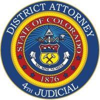 colorado's 4th judicial district attorney's office logo image