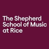 the shepherd school of music at rice university logo image