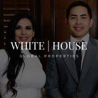 white | house global properties logo image