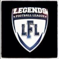 legends football league logo image